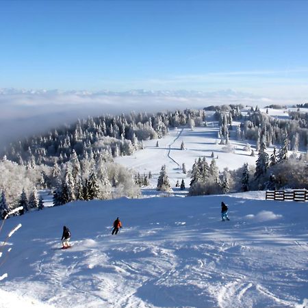 Appartamento Le Chamois Mont D'Or Métabief Esterno foto